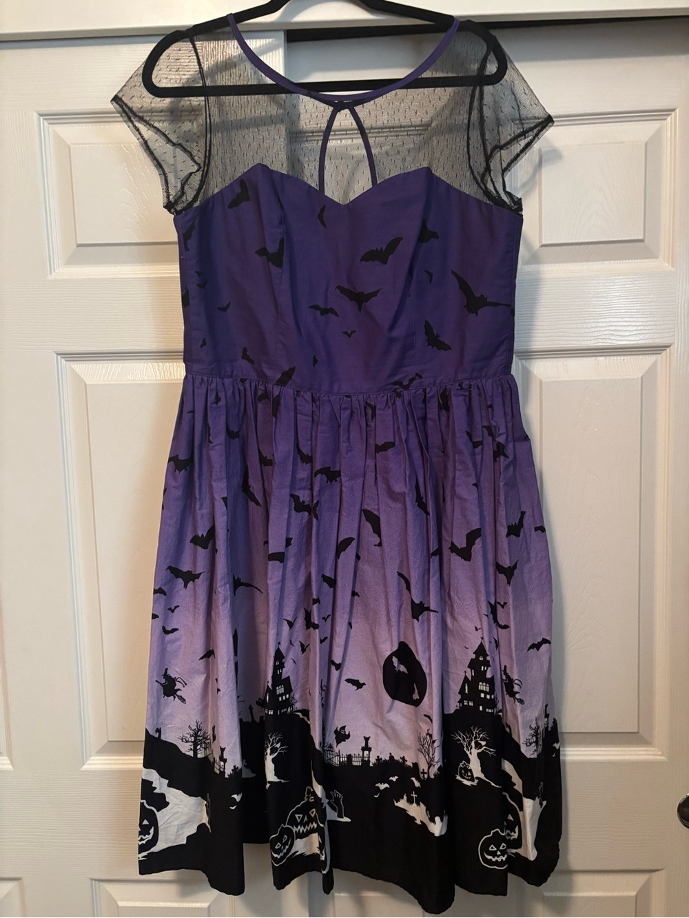 Hell bunny Halloween spooky dress L